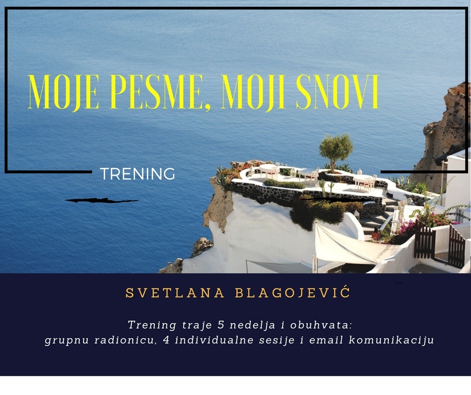 MOJE PESME, MOJI SNOVI