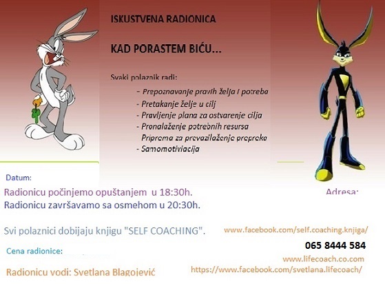 ŠTA ĆU BITI KAD PORASTEM?